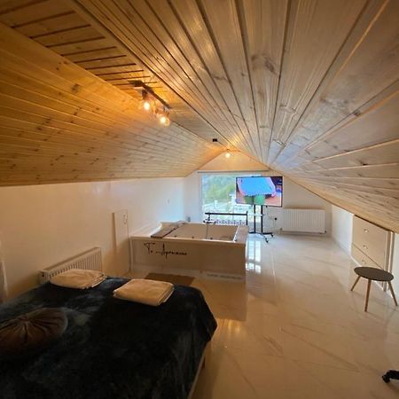 Apartamento Aprosmeno Jacuzzi House 2 Agros Exterior foto
